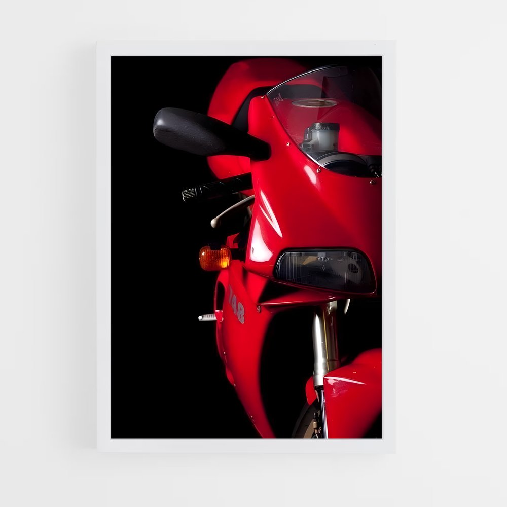 Poster éclatant radieux – affiche Ducati (vue 3)