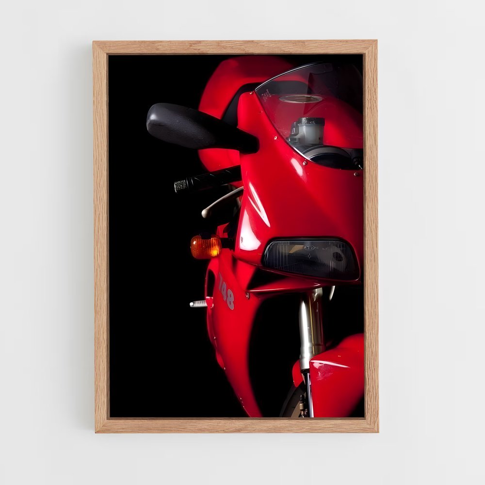 Poster éclatant radieux – affiche Ducati (vue 4)