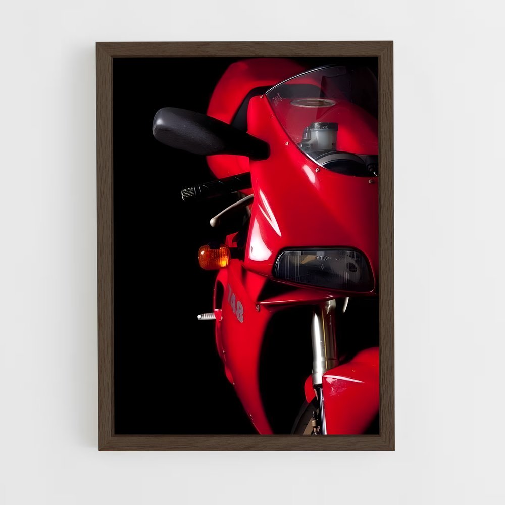 Poster éclatant radieux – affiche Ducati (vue 5)