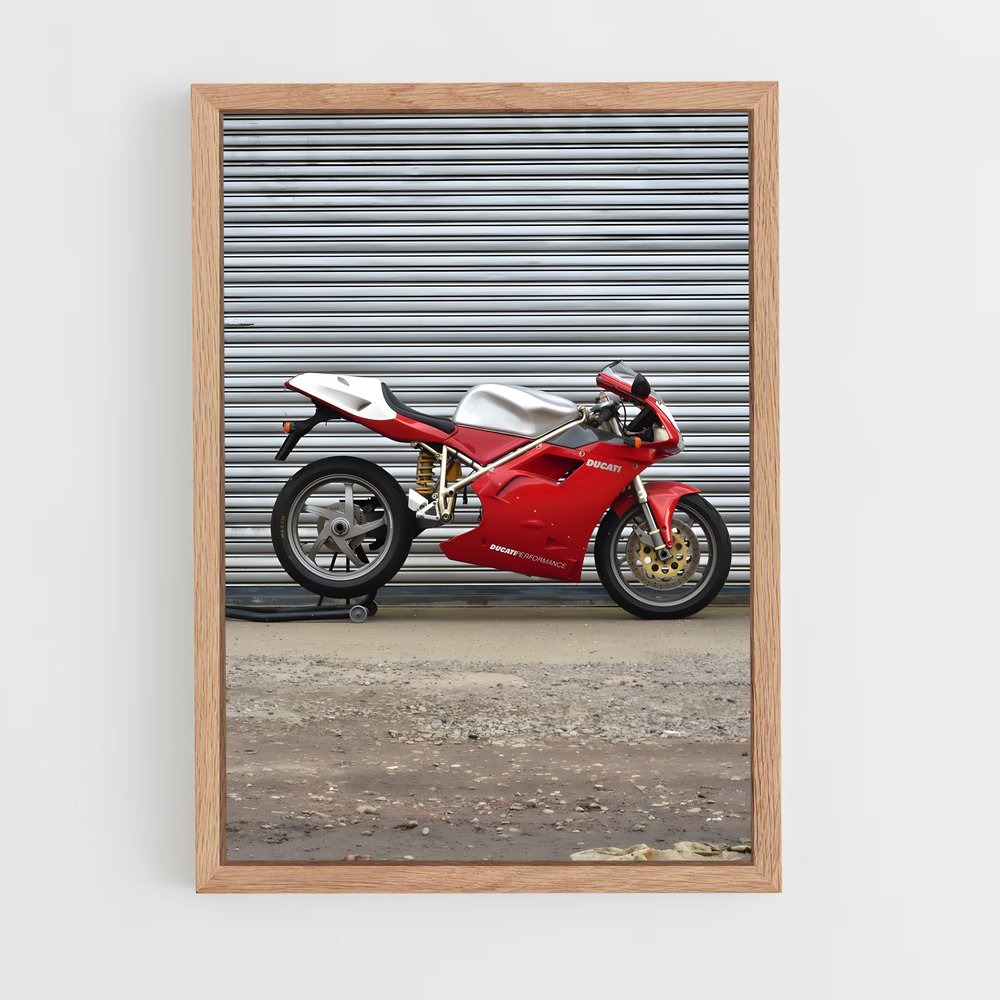 Poster Éblouissant Évasion – affiche Ducati (vue 4)