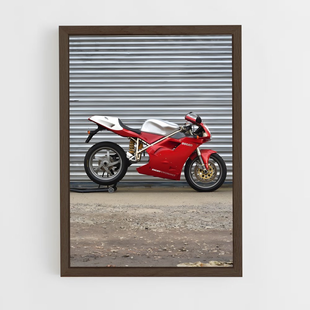 Poster Éblouissant Évasion – affiche Ducati (vue 5)