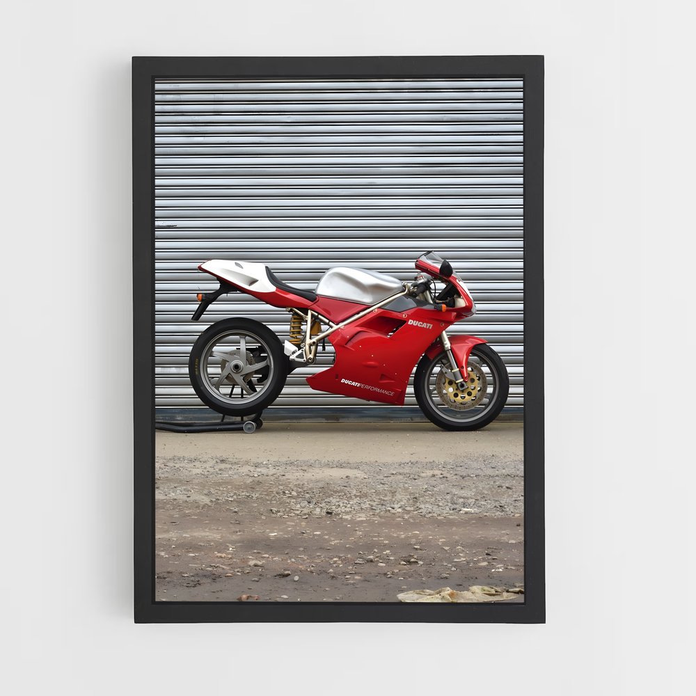 Poster Éblouissant Évasion – affiche Ducati (vue 2)