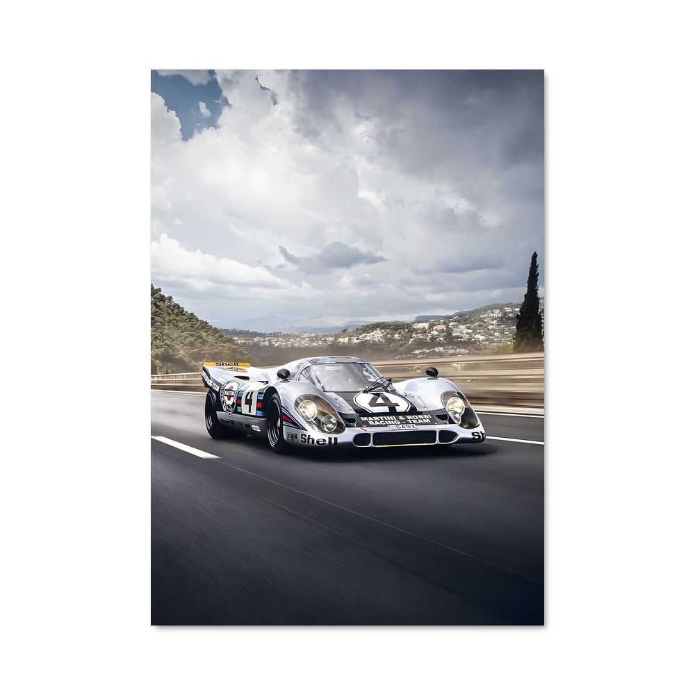 Poster superbe Posterk – affiche Porsche