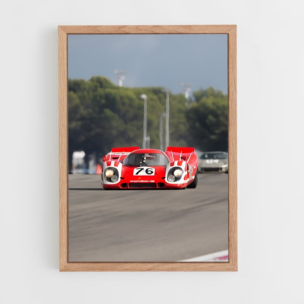 Poster raffiné par Posterk – affiche Porsche (vue 4)
