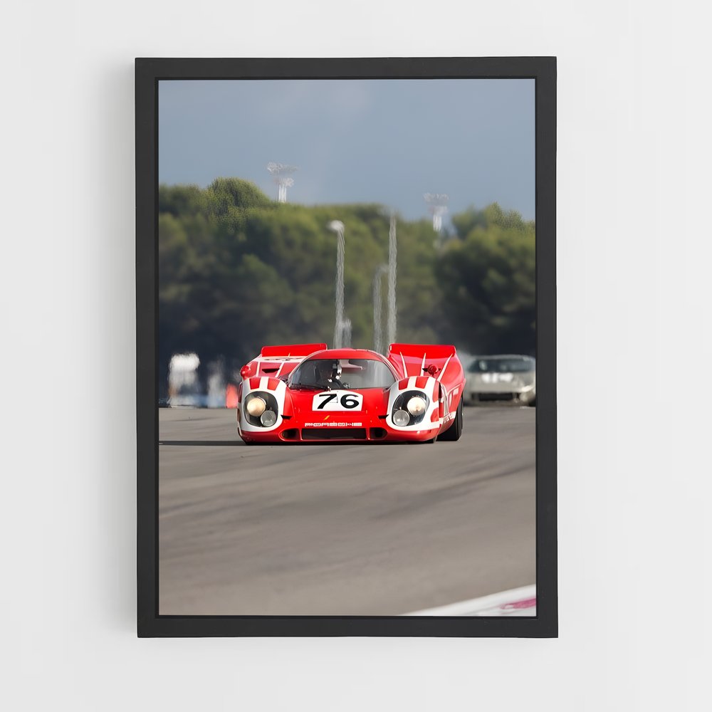 Poster raffiné par Posterk – affiche Porsche (vue 2)