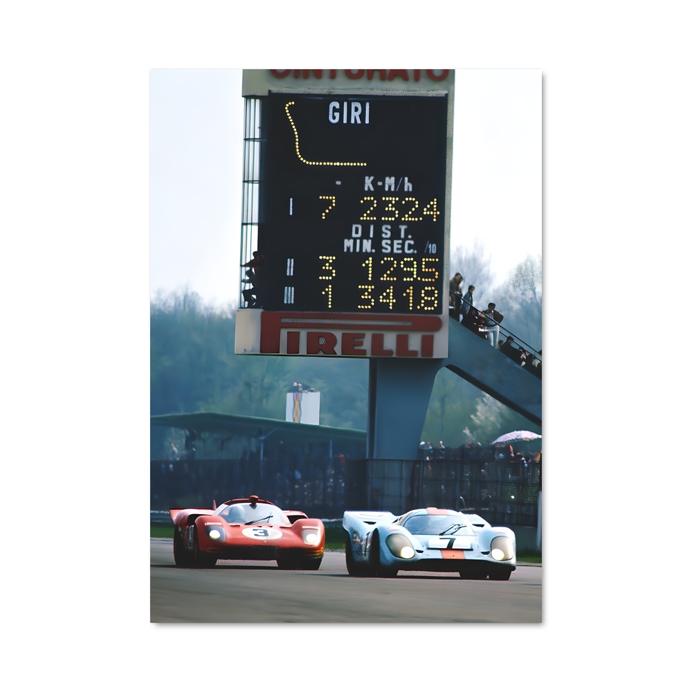Poster remarquable Posterk – affiche Porsche