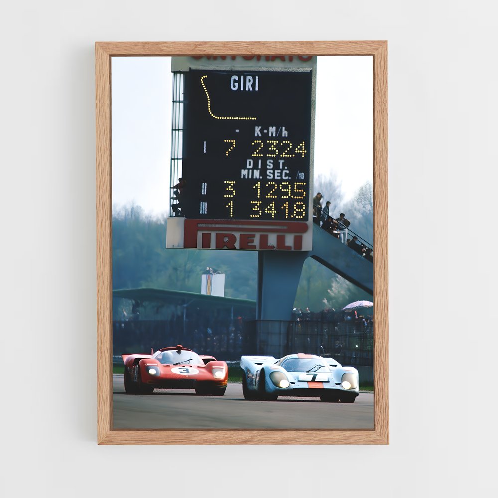 Poster remarquable Posterk – affiche Porsche (vue 4)
