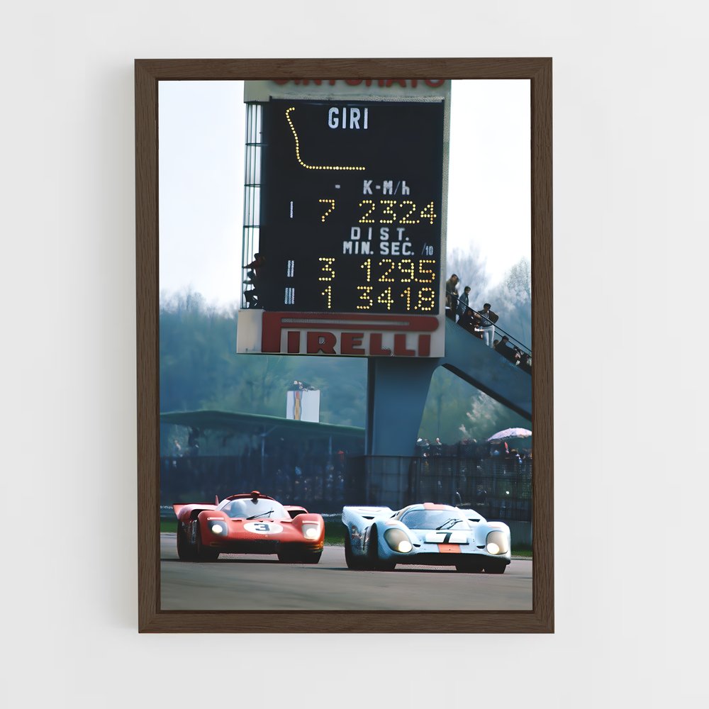 Poster remarquable Posterk – affiche Porsche (vue 5)