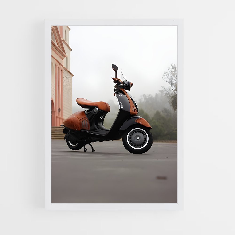 Poster L'Art de la Mouvance – affiche Vespa (vue 3)