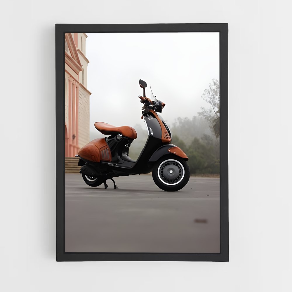 Poster L'Art de la Mouvance – affiche Vespa (vue 2)