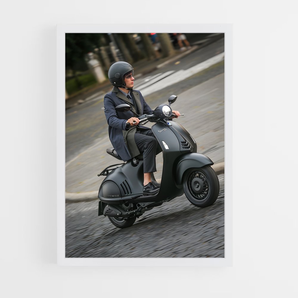 Poster Éveil Lumineux – affiche Vespa (vue 3)