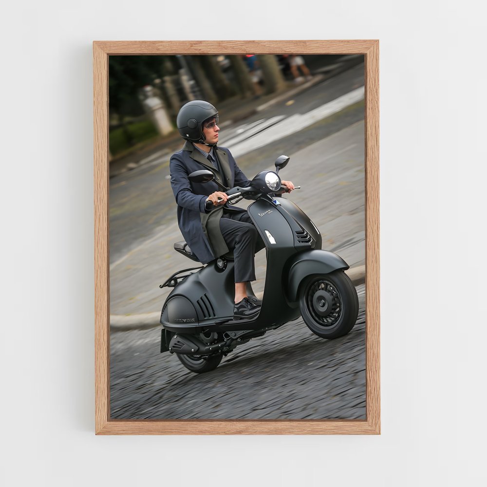 Poster Éveil Lumineux – affiche Vespa (vue 4)