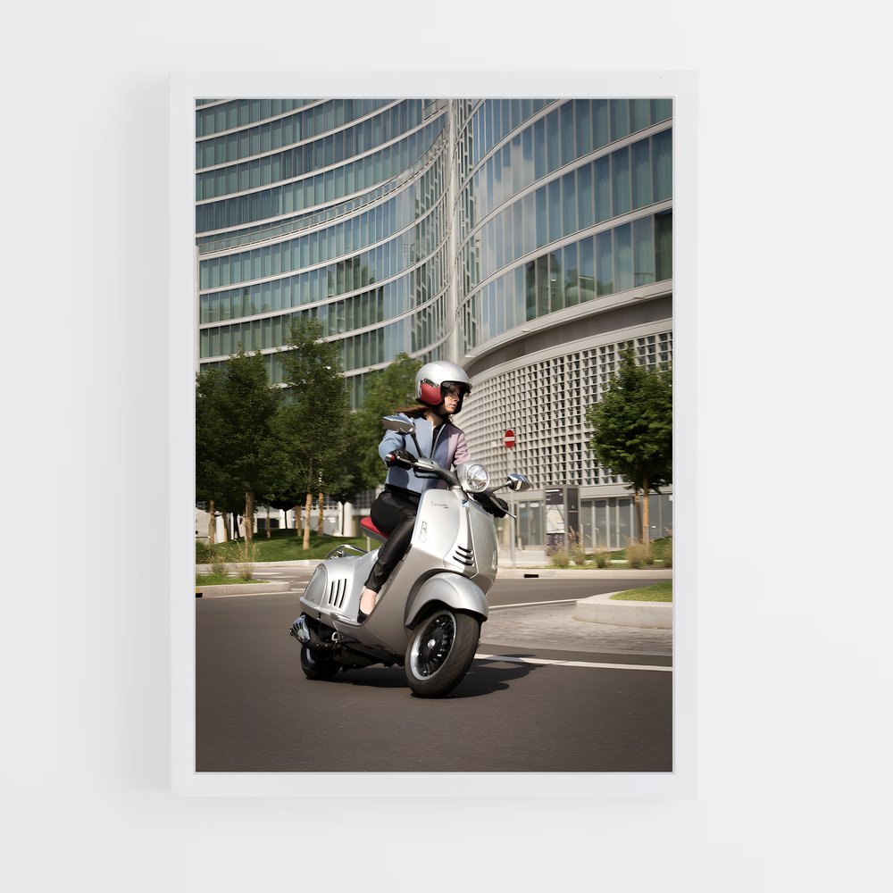 Poster Lumineux Symphonie – affiche Vespa (vue 3)