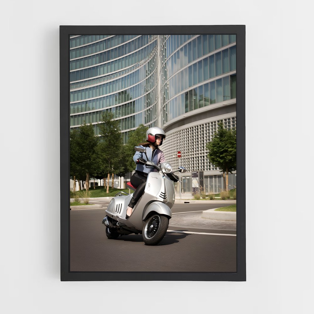 Poster Lumineux Symphonie – affiche Vespa (vue 2)