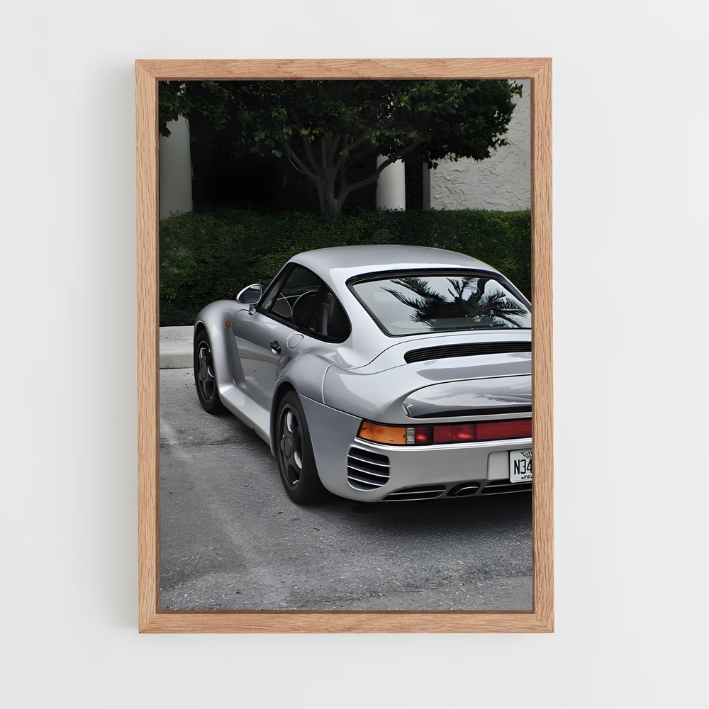 Poster captivant – affiche Porsche (vue 4)