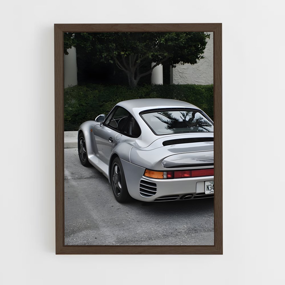 Poster captivant – affiche Porsche (vue 5)