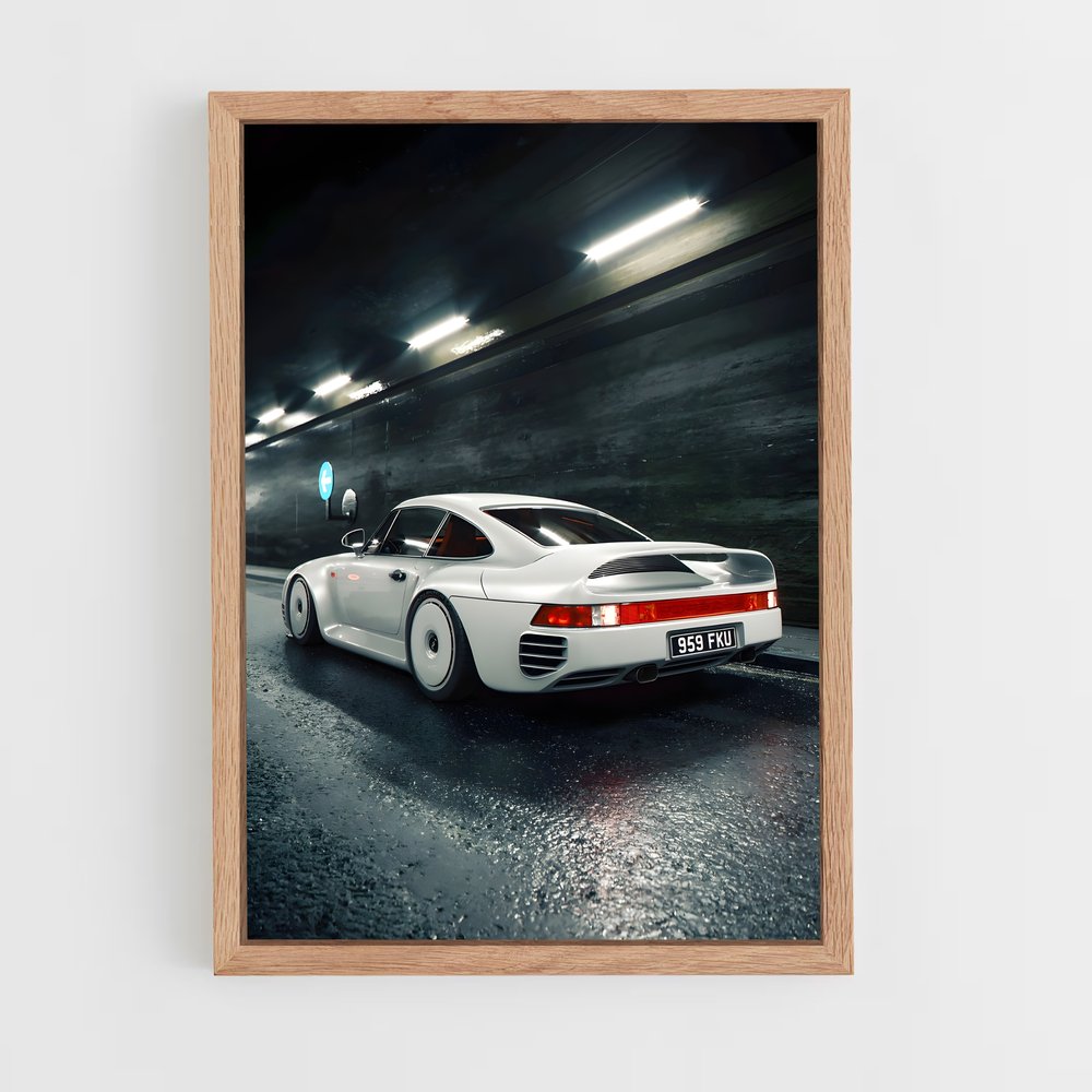 Poster Éclatant Révélation – affiche Porsche (vue 4)