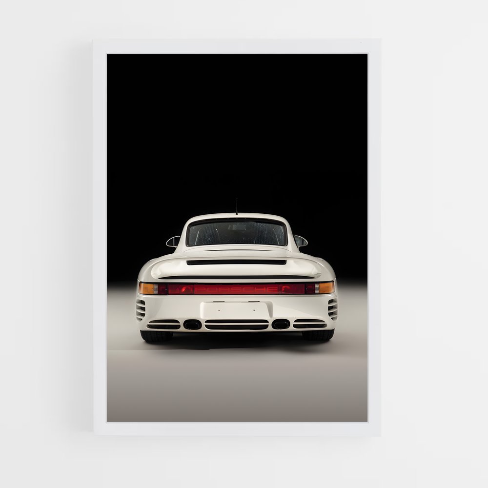 Poster Porsche Nocturne (vue 3)
