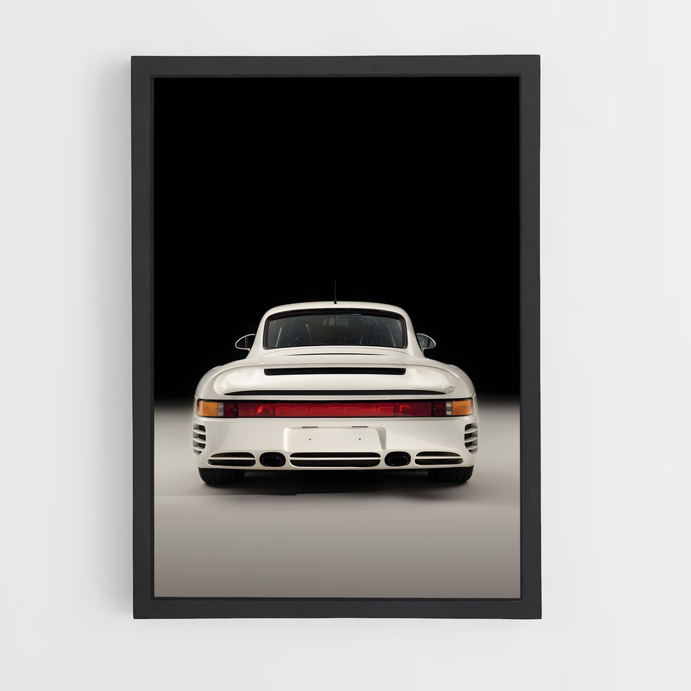 Poster Porsche Nocturne (vue 2)