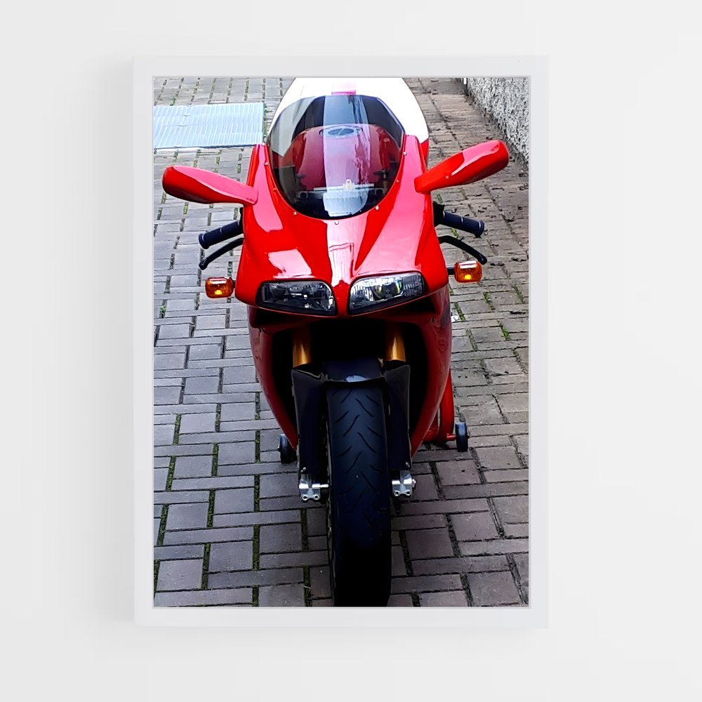 Poster éblouissant – affiche Ducati (vue 3)