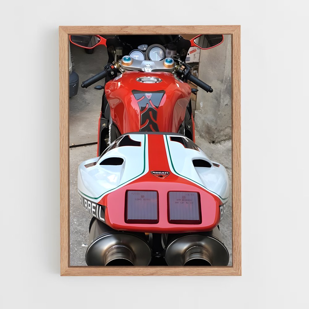 Poster artistique – affiche Ducati (vue 4)