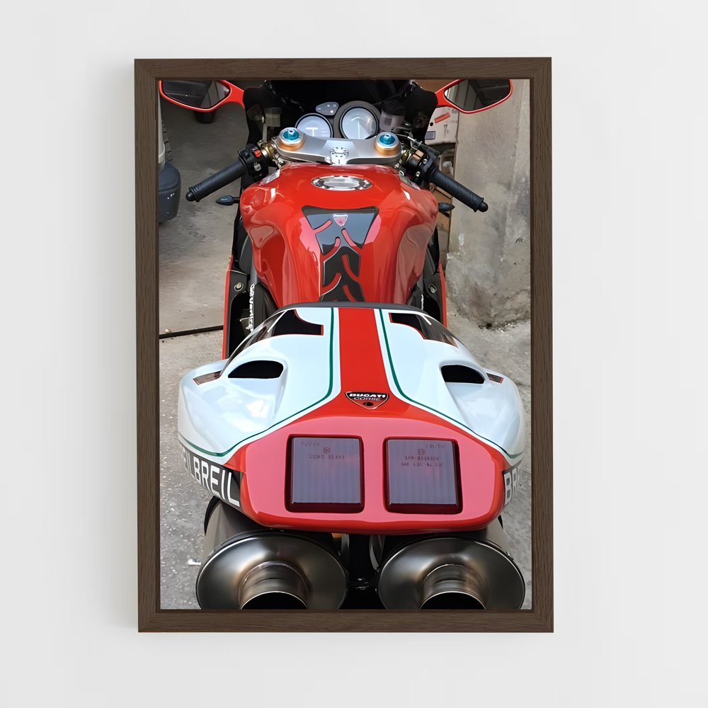 Poster artistique – affiche Ducati (vue 5)