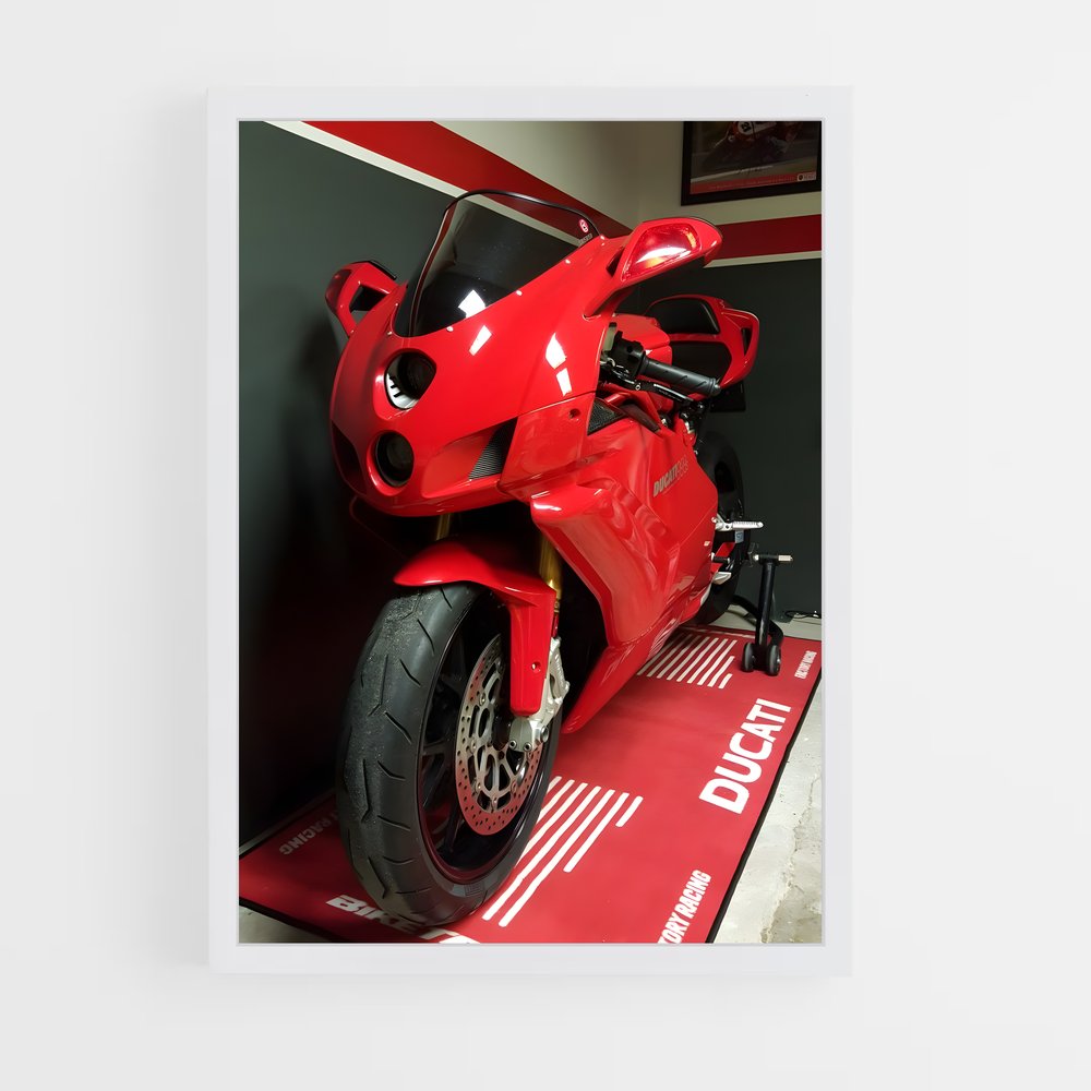 Poster Énigmatique 999 – affiche Ducati (vue 3)