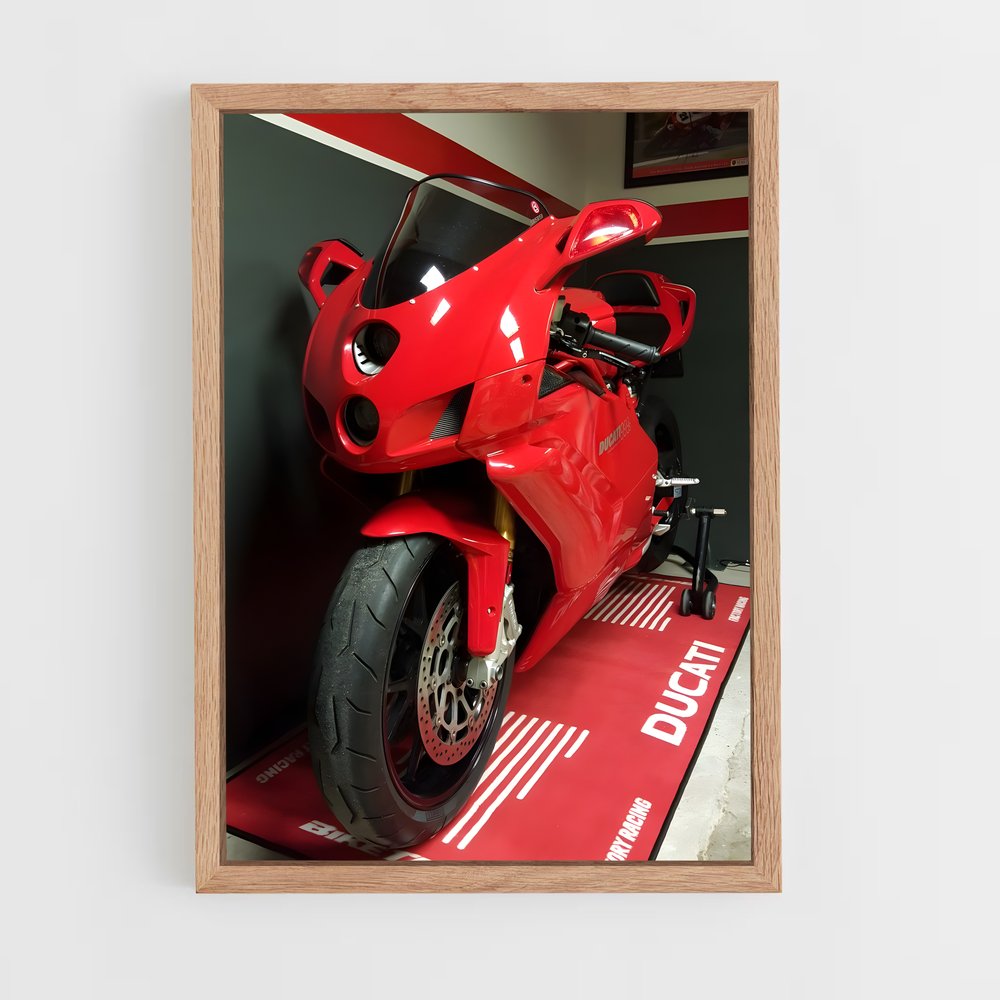 Poster Énigmatique 999 – affiche Ducati (vue 4)