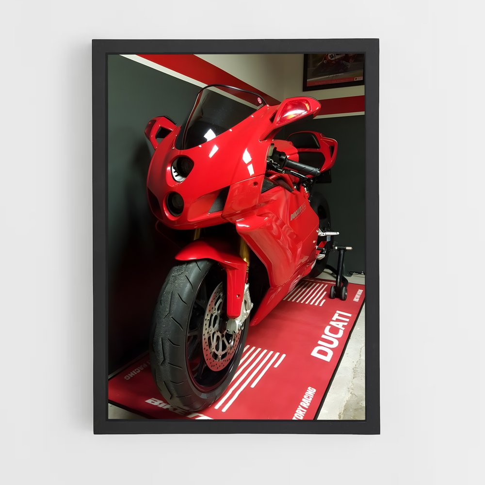 Poster Énigmatique 999 – affiche Ducati (vue 2)