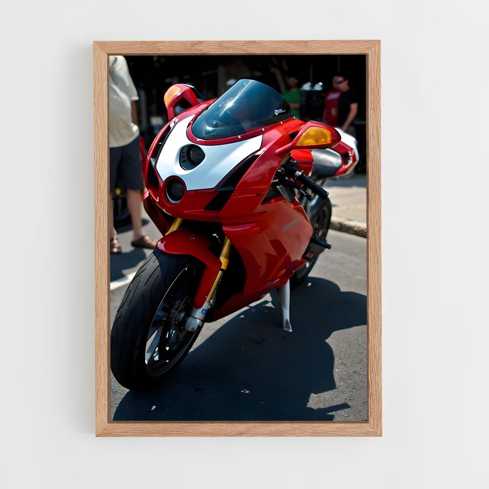 Poster Énigmatique Fascination – affiche Ducati (vue 4)