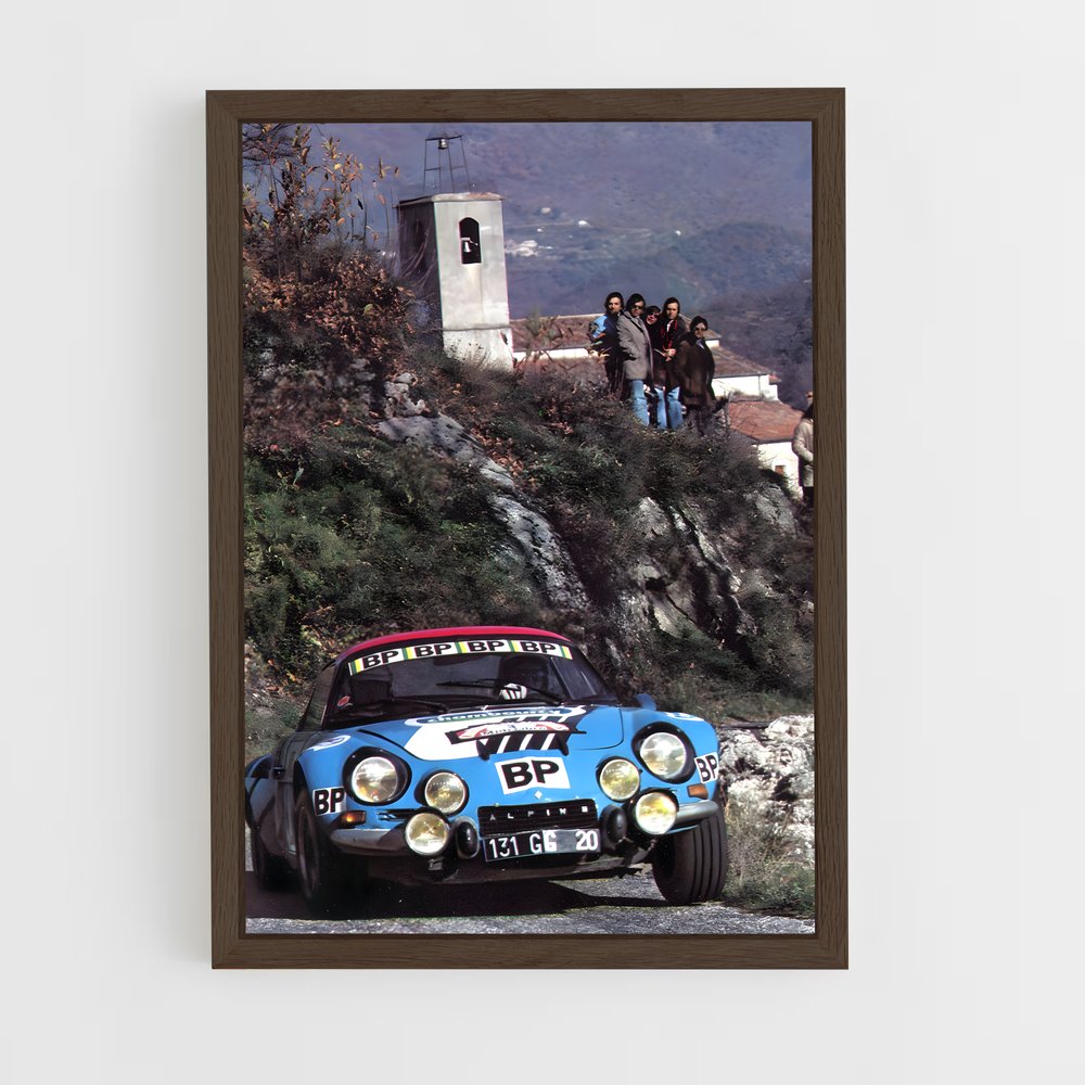 Poster Évasion routes – affiche Alpine (vue 5)