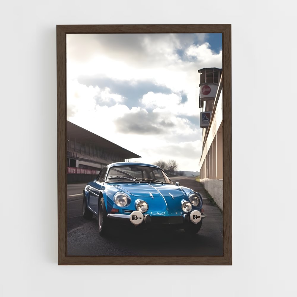 Poster Evasion Urbaine A110 Ligne épurée – affiche Alpine (vue 5)