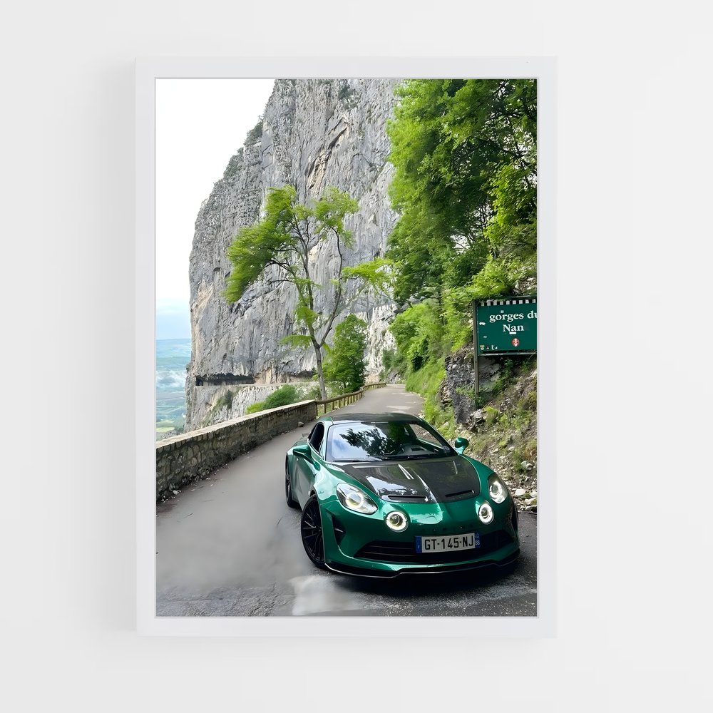 Poster scène sport – affiche Alpine (vue 3)