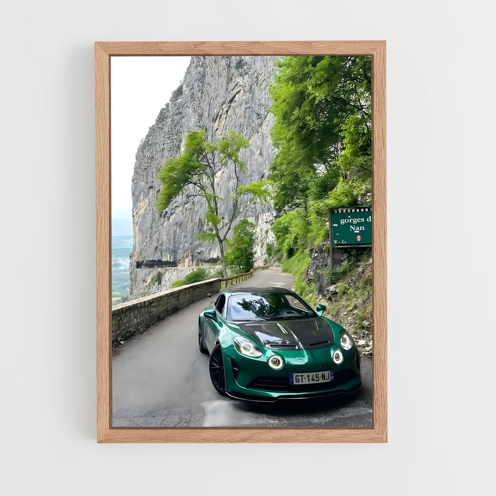 Poster scène sport – affiche Alpine (vue 4)
