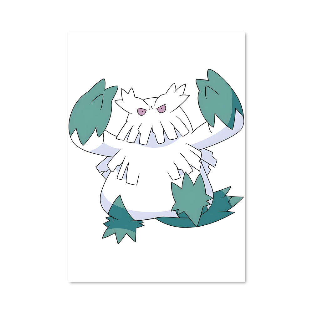 Poster La Tempête Glaciale – affiche Pokemon