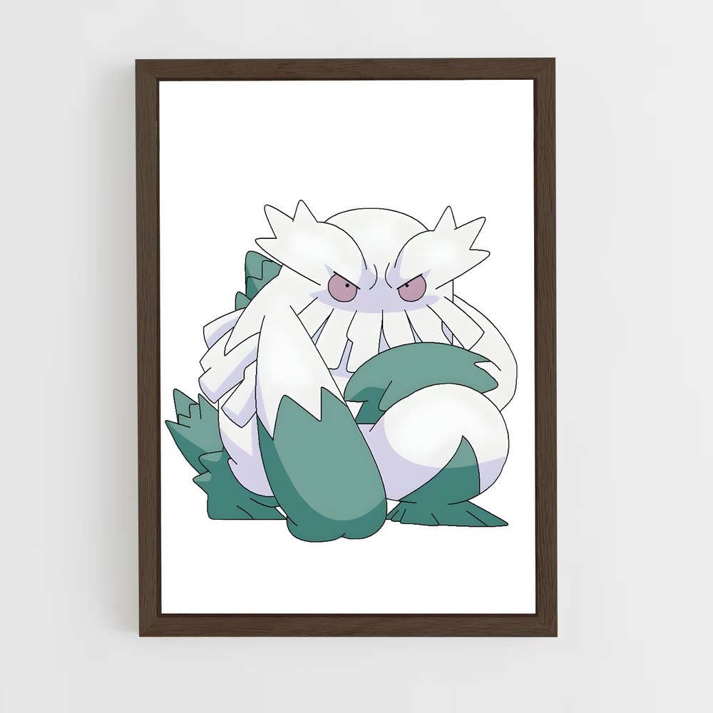 Poster Abomasnow : Le Gardien des Neiges – affiche Pokemon (vue 5)