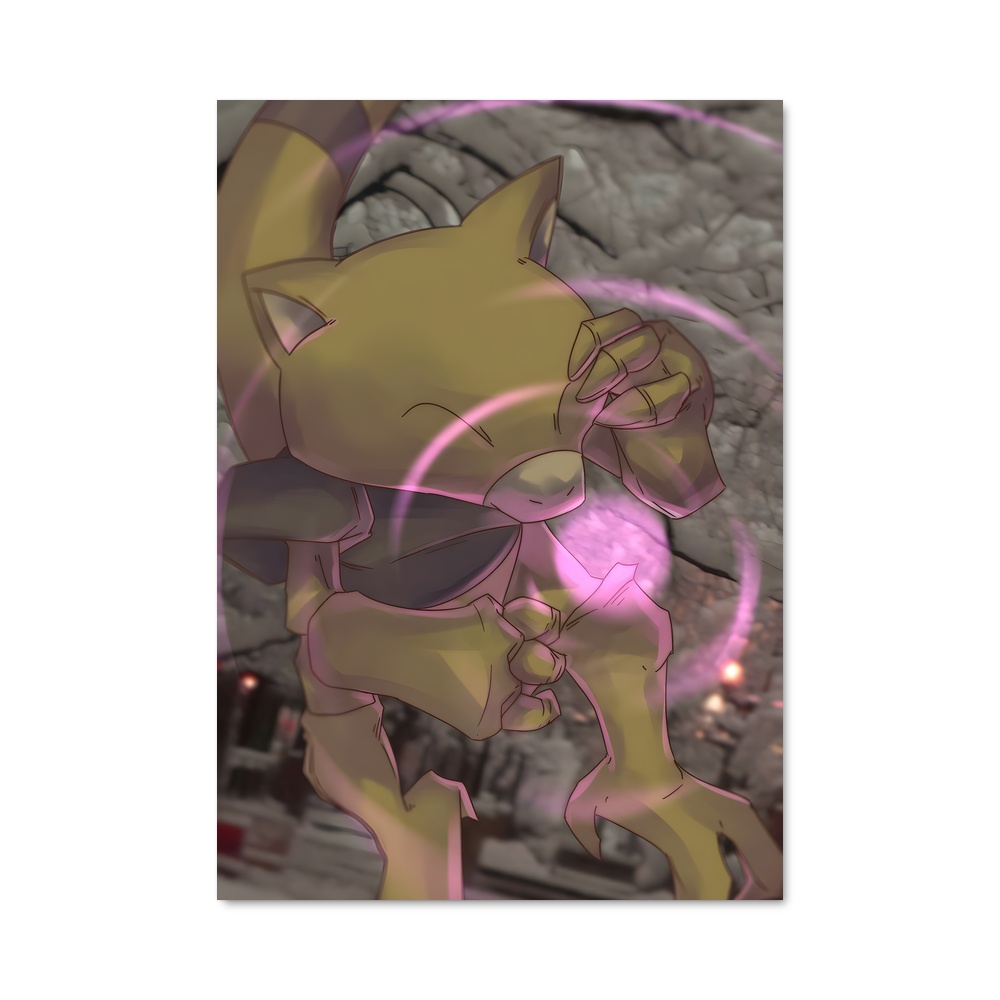 Poster L'Éclat Rose – affiche Pokemon