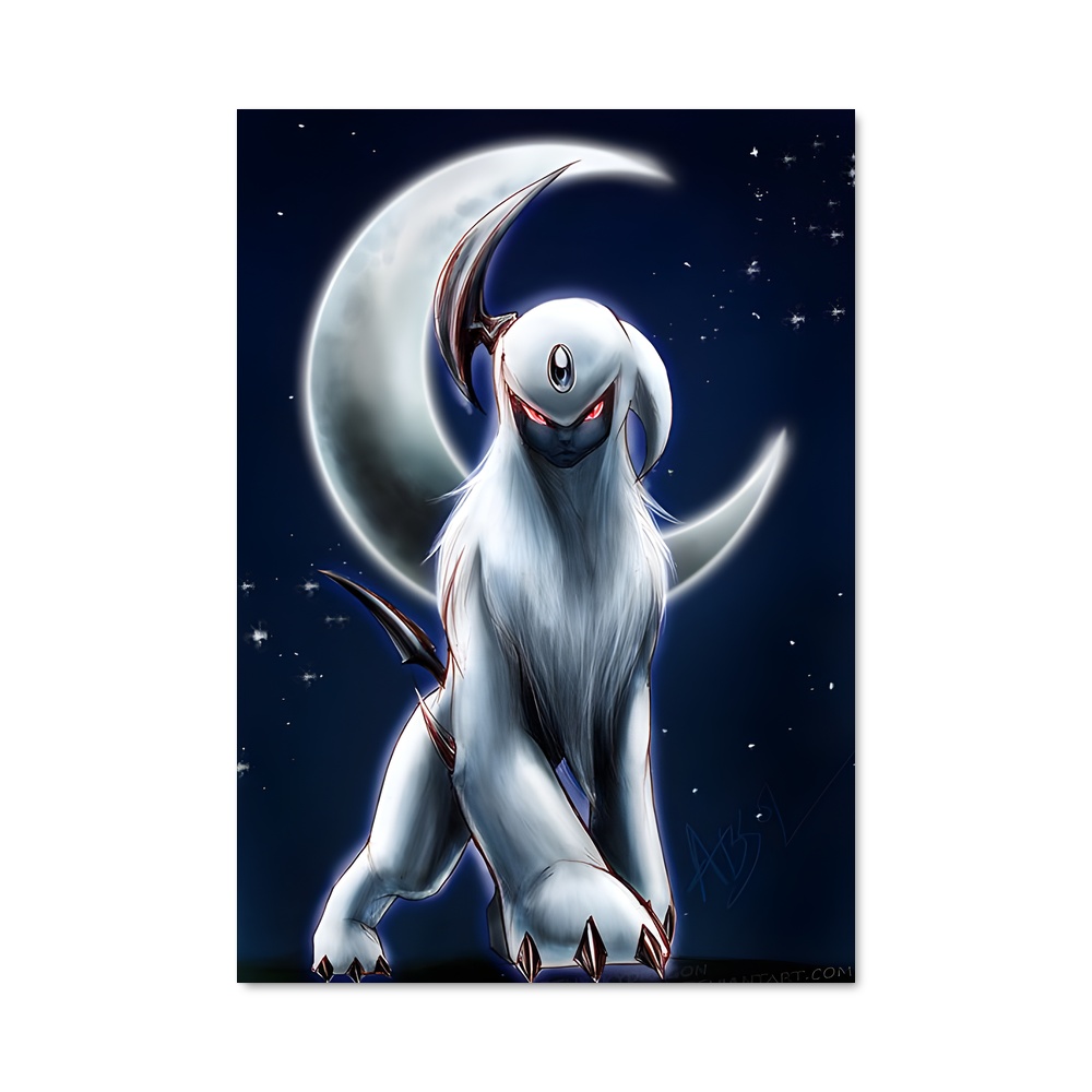 Poster Absolut Mystique – affiche Pokemon