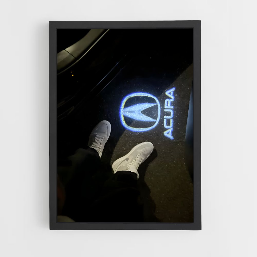 Poster L'Art du Funambulisme – affiche Acura (vue 2)