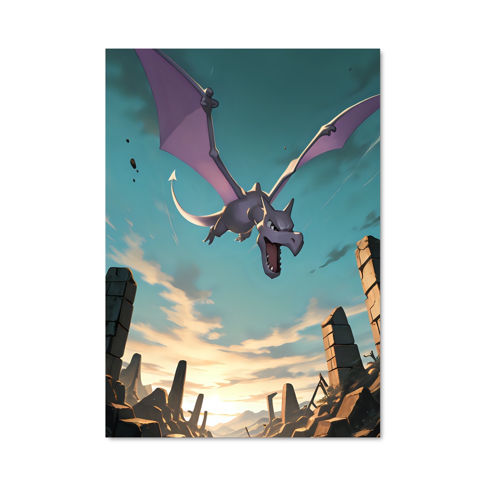 Poster Dragon des Sables – affiche Pokemon