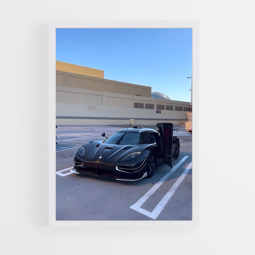 Poster Agera Souffle – affiche Koenigsegg (vue 3)
