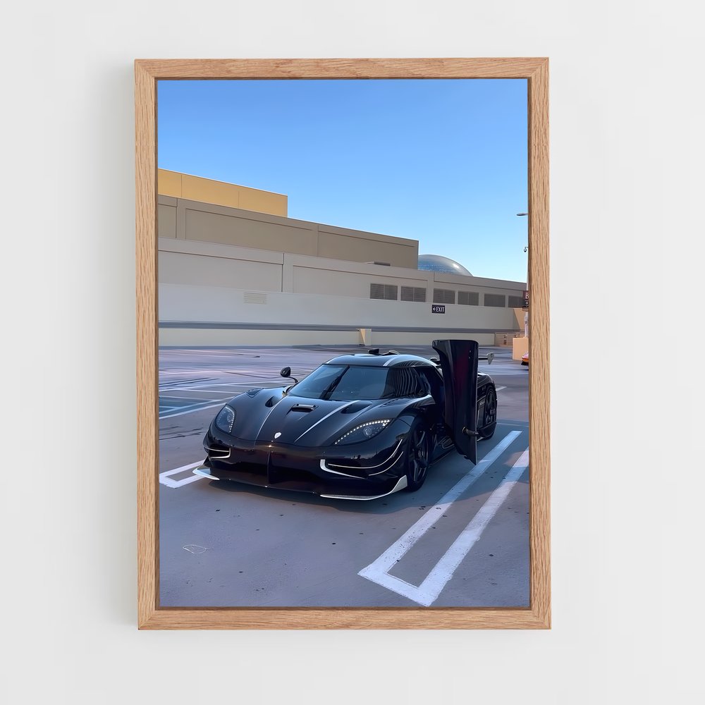 Poster Agera Souffle – affiche Koenigsegg (vue 4)
