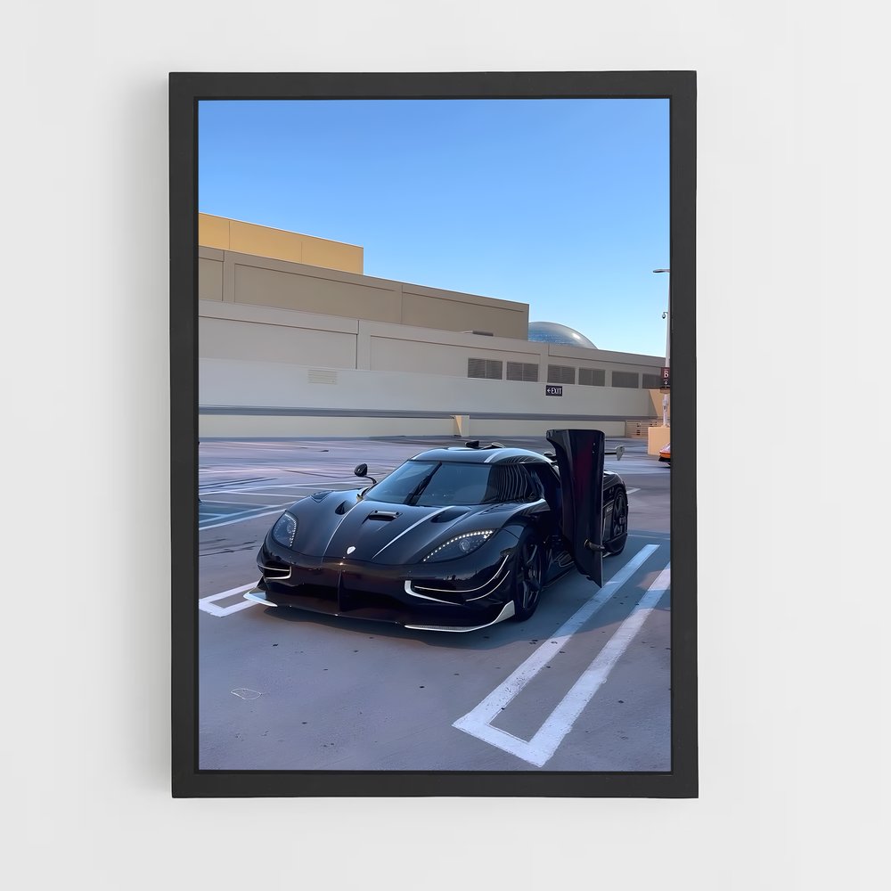 Poster Agera Souffle – affiche Koenigsegg (vue 2)