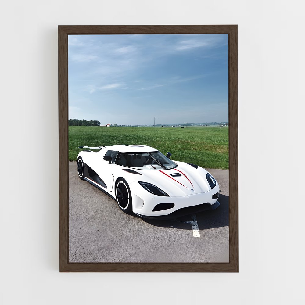 Poster magie automobile – affiche Koenigsegg (vue 5)
