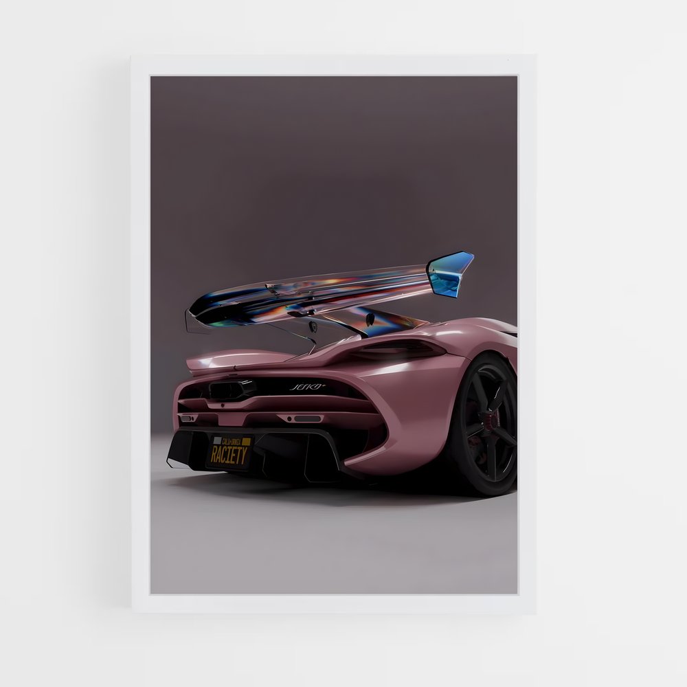 Poster Agera Future Drive – affiche Koenigsegg (vue 3)