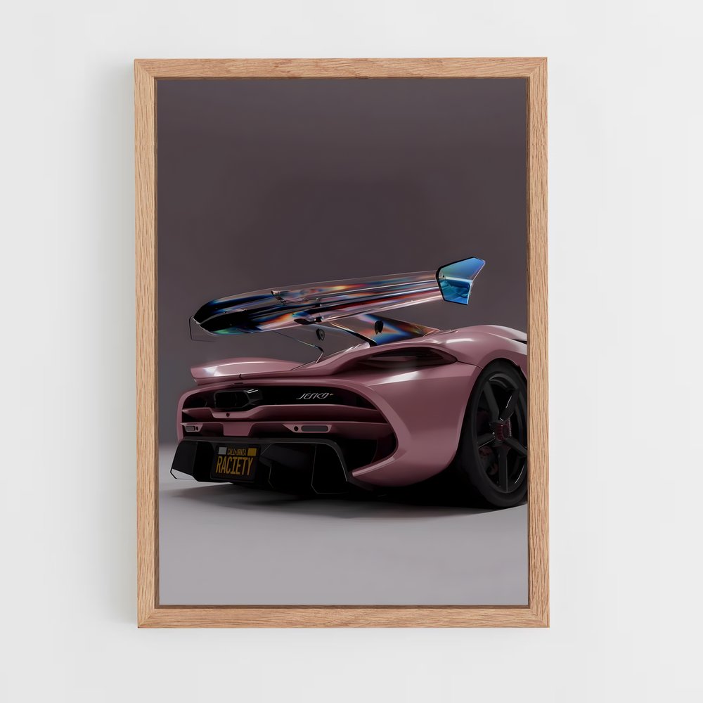 Poster Agera Future Drive – affiche Koenigsegg (vue 4)