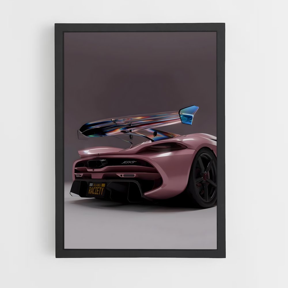 Poster Agera Future Drive – affiche Koenigsegg (vue 2)