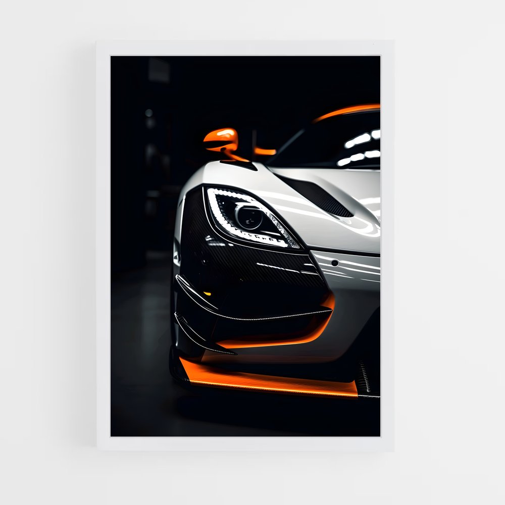 Poster McLaren GTX Vision – affiche Koenigsegg (vue 3)