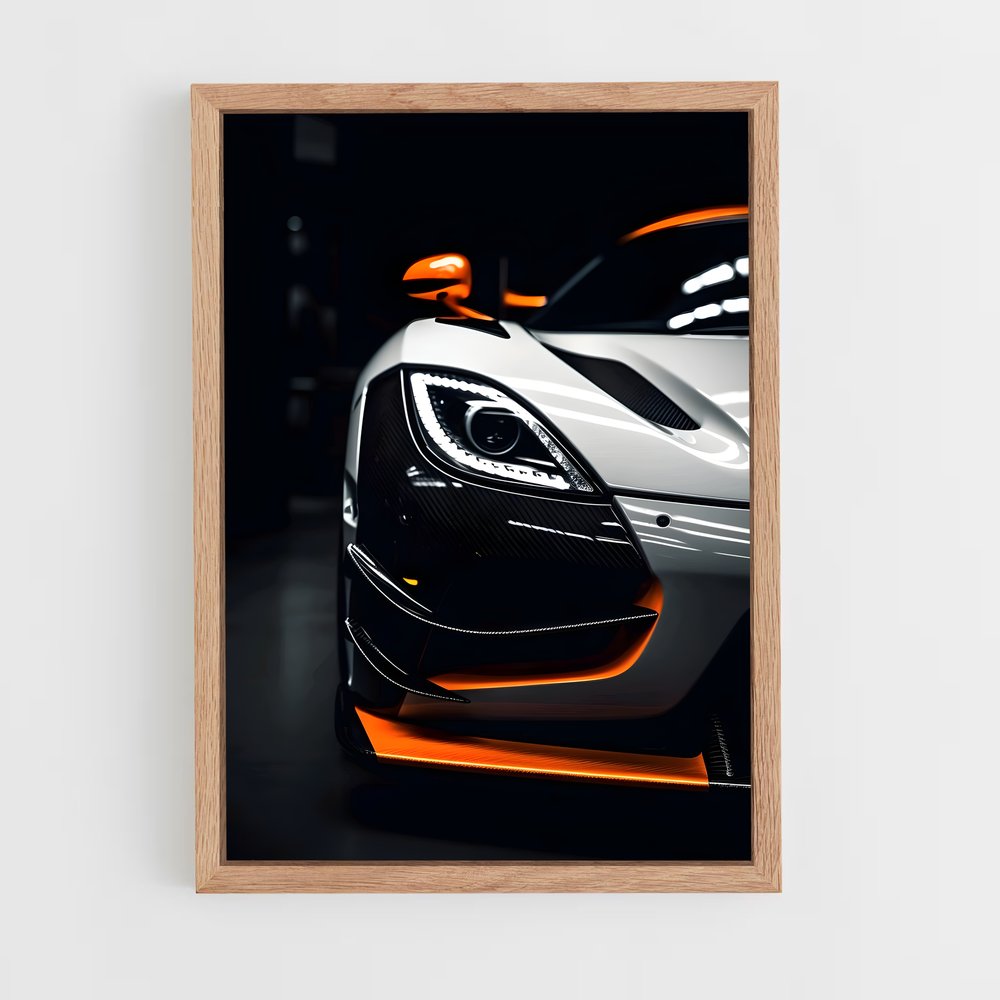Poster McLaren GTX Vision – affiche Koenigsegg (vue 4)