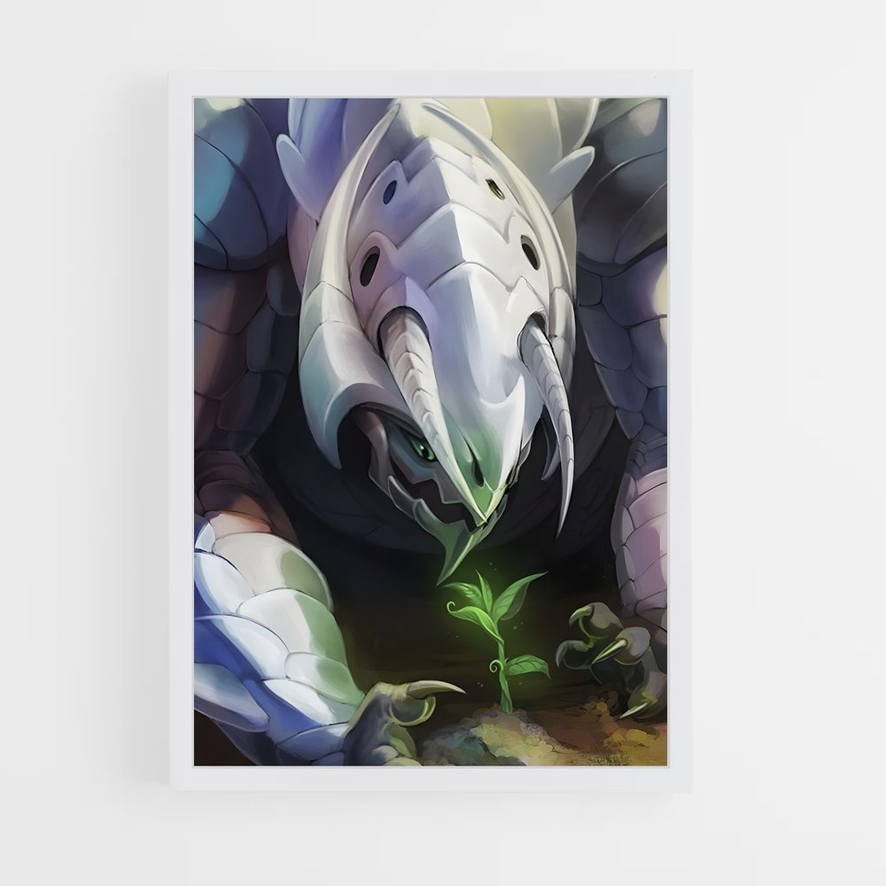 Poster Aggron dragon – affiche Pokemon (vue 3)